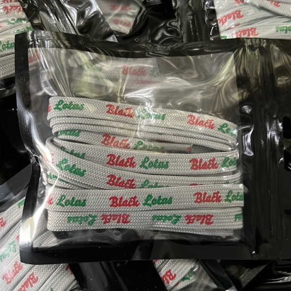 Black lotus laces - Picture 1 of 1
